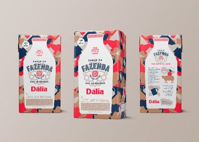 Dália的字体设计的不错 | 包装 插画 标志 字体 设计 美食 美味 农场风味