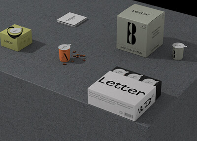 字母咖啡品牌标识设计与包装设计[21P]