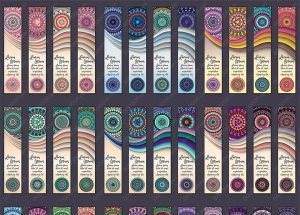 20面色彩斑斓民族风旗EPS矢量素材