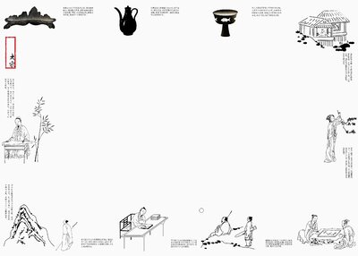 《宋人雅事》字体海报设计[23P]