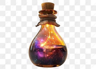 星空与闪电瓶子