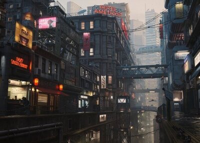 赛博朋克超宽4K
