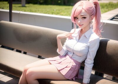 美女短裙腿