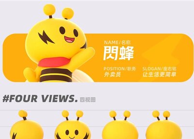 TikBee丨闪蜂IP形象设计-[5P]