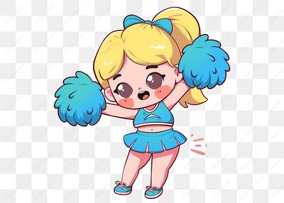 可爱的小女孩跳舞