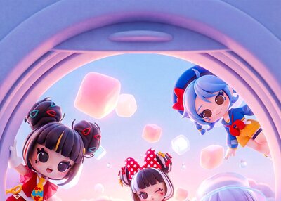 C4D建模卡通角色建模设计[8P]