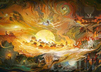 原画绘制【燕云十六声】秦川PV设计 [13P]