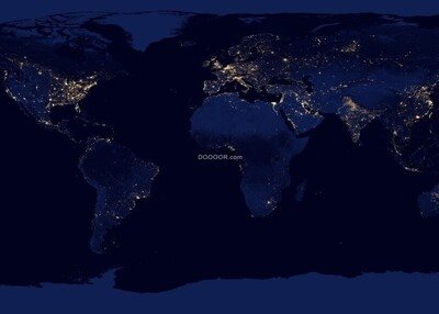 美国宇航局地球的实时卫星云图