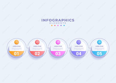 有5个步骤选项的商业信息图表矢量素材-03