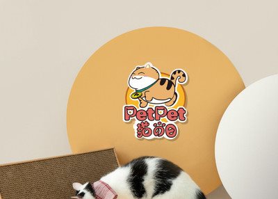 Logo设计-喵喵咪呀猫舍