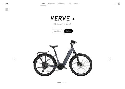 崔克自行车零售官网设计[9P]