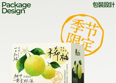 进出口水果彩箱设计+稀柚包装设计水[16P]