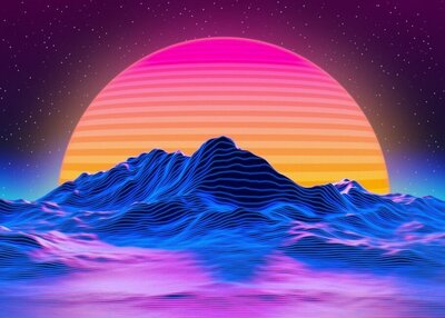 插图线太阳光线日落自然景观发光的丰富多彩