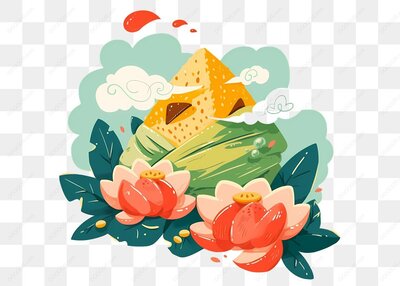 莲蓬与荷花