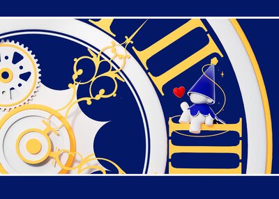 时间之外数字海报  IP设计  场景建模  三维插画[11P]