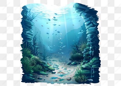 海底洞穴景观