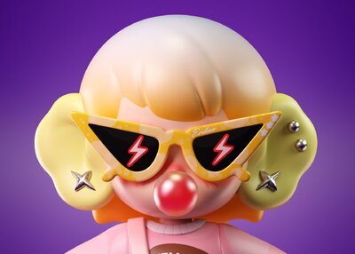 原创潮玩IP-Erduo系列盲盒ip形象设计建模[11P]