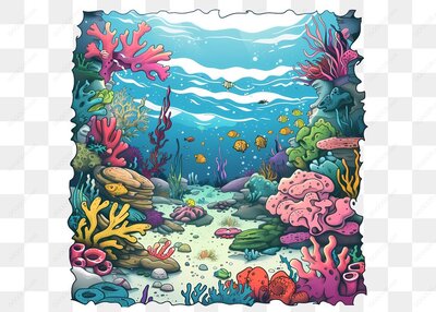 丰富多彩的海底世界