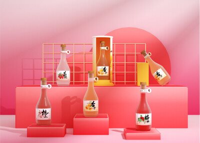 “醉城-时光” 果酒品牌包装设计