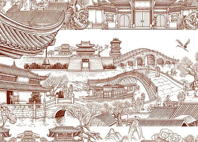 版画风插画[35P]