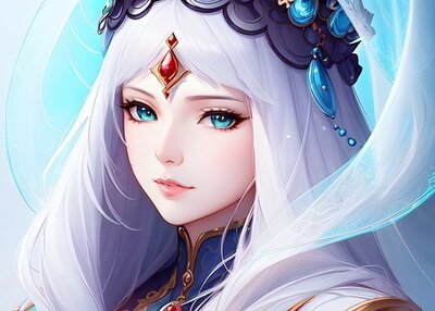 4K美女魔术巫师