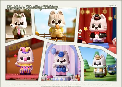 猫咪IP丨灰球猫咪主题IP设计[50P]