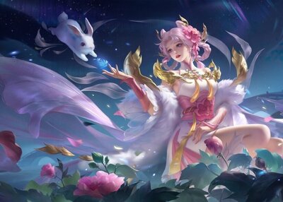 游戏角色幻想女孩