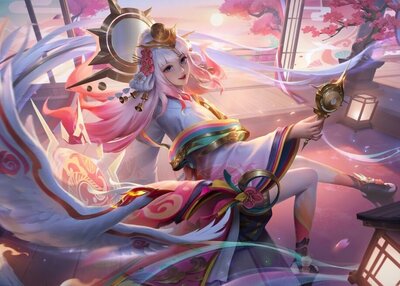 游戏女孩游戏角色幻想女孩长发